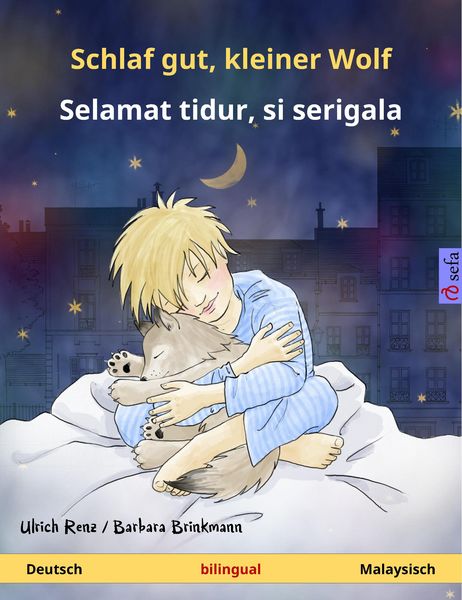 Produktbild: Schlaf gut, kleiner Wolf - Selamat tidur, si serigala (Deutsch - Malaysisch)