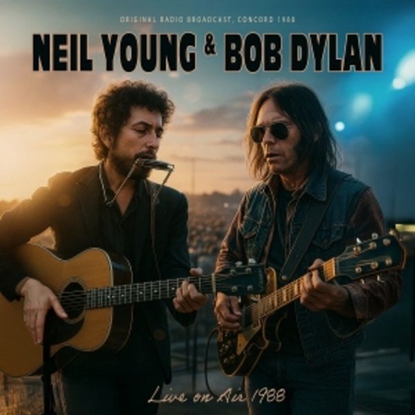 Live On Air 1988 - Neil Young & Bob Dylan, Vinyl