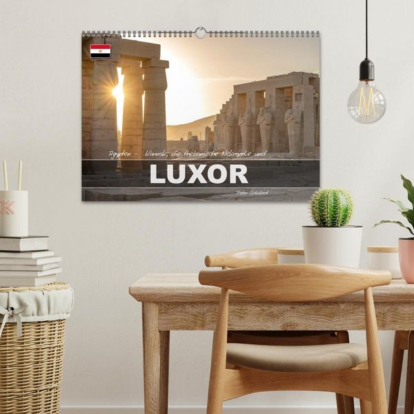 Produktbild: &Auml;gypten - Karnak, die thebanische Nekropole und Luxor (Wandkalender 2027 DIN A3 quer), CALVENDO Monatskalender