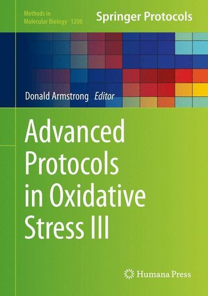 Produktbild: Advanced Protocols in Oxidative Stress III