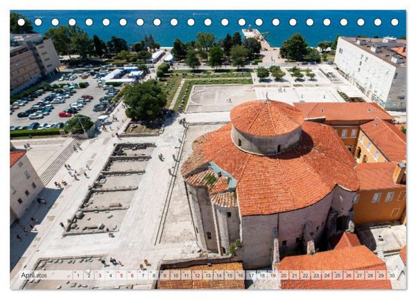 Produktbild: Zadar - R&ouml;mische Metropole in Kroatien (Tischkalender 2026 DIN A5 quer), CALVENDO Monatskalender
