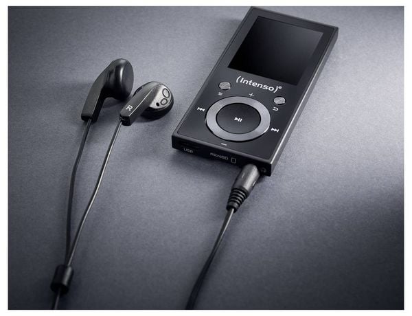 Produktbild: Intenso MP3 Videoplayer 64GB Music Walker MP3-Player 64GB Schwarz Bluetooth&reg;