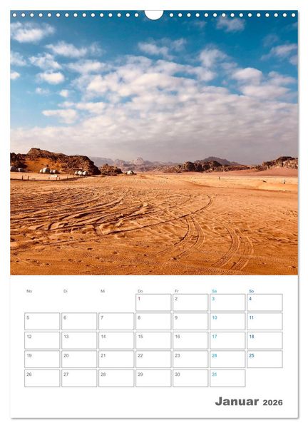 Produktbild: Jordanien ein Schatz im Orient (Wandkalender 2026 DIN A3 hoch), CALVENDO Monatskalender