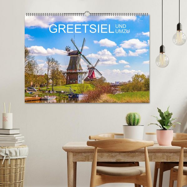Produktbild: Greetsiel und Umzu (Wandkalender 2026 DIN A2 quer), CALVENDO Monatskalender