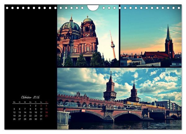Produktbild: BERLIN horizontal (Wandkalender 2026 DIN A4 quer), CALVENDO Monatskalender