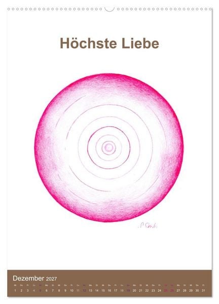 Produktbild: Delfinheilsymbole (Wandkalender 2027 DIN A2 hoch), CALVENDO Monatskalender