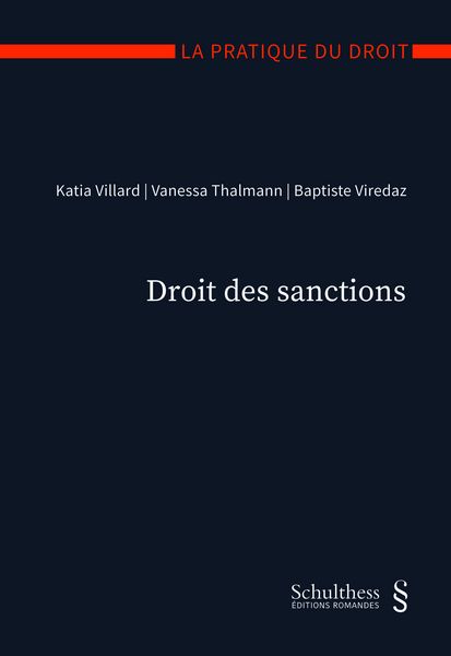 Produktbild: Droit des sanctions