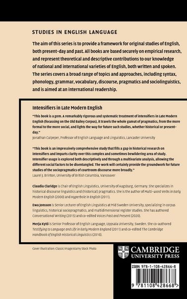 Produktbild: Intensifiers in Late Modern English