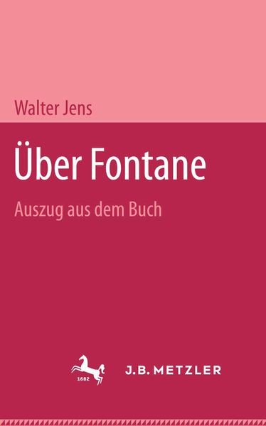 Produktbild: &Uuml;ber Fontane