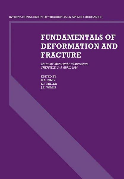 Produktbild: Fundamentals of Deformation and Fracture