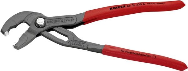 Produktbild: Knipex 85 51 250A Federbandschellenzange 250mm 1St.