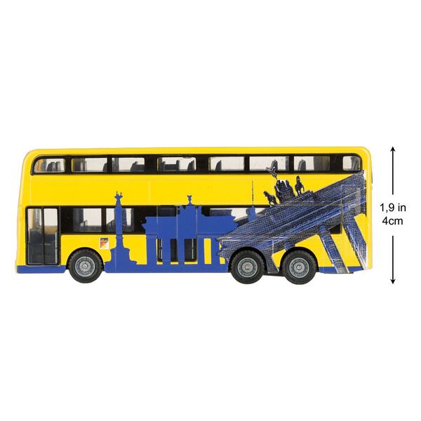 Produktbild: Idena Berliner Doppeldecker Bus mit R&uuml;ckzug 14cm
