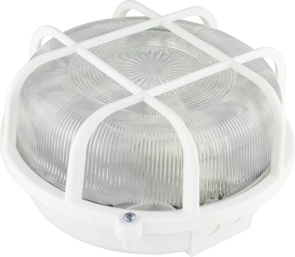 Produktbild: REV Rundleuchte Kunstst.LED 7W ws Feuchtraumleuchte LED E27 7W Warmwei&szlig; Wei&szlig;