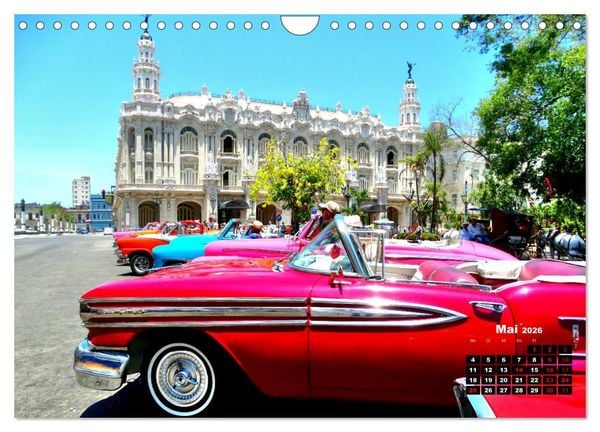 Produktbild: Der rote Star . Oldsmobile Starfire 98 (Wandkalender 2026 DIN A4 quer), CALVENDO Monatskalender