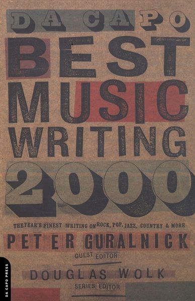 Produktbild: Da Capo Best Music Writing 2000