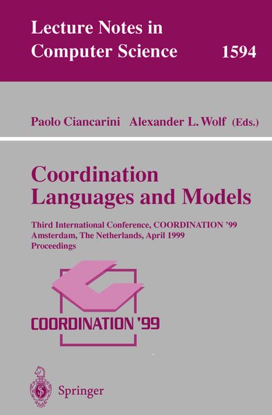 Produktbild: Coordination Languages and Models