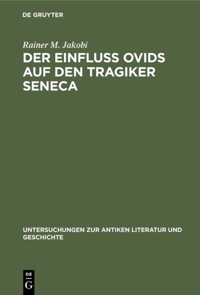 Produktbild: Der Einfluss Ovids auf den Tragiker Seneca