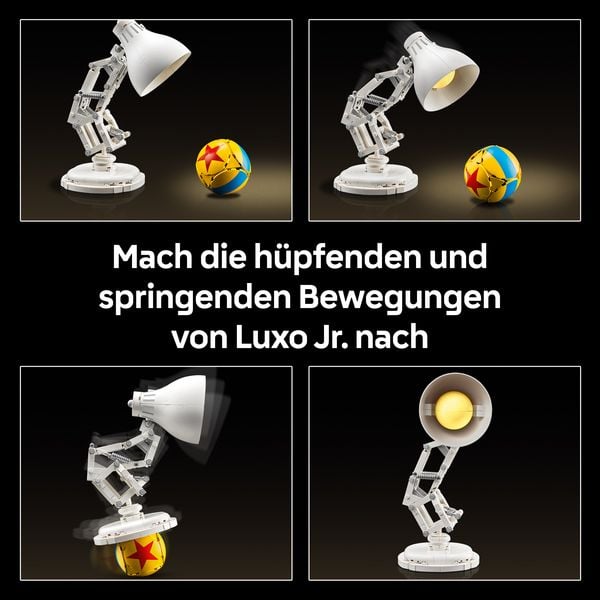 Produktbild: LEGO Ideas Disney Pixar Luxo Jr. Modellbau f&uuml;r Erwachsene 21357
