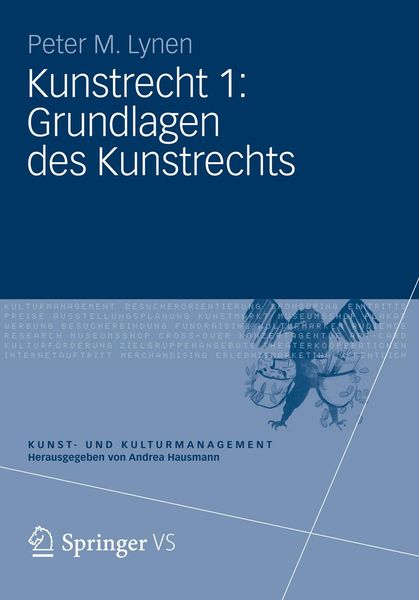 Produktbild: Kunstrecht 1: Grundlagen des Kunstrechts