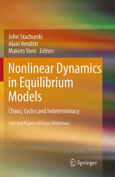 Produktbild: Nonlinear Dynamics in Equilibrium Models