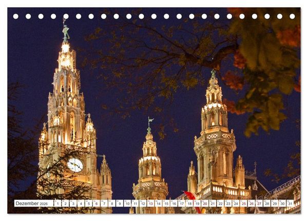 Produktbild: Sch&ouml;ne Gr&uuml;&szlig;e aus Wien (Tischkalender 2026 DIN A5 quer), CALVENDO Monatskalender