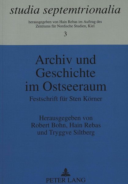 Produktbild: Archiv und Geschichte im Ostseeraum
