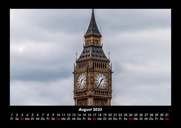 Produktbild: Londons sch&ouml;nste Seiten 2025 Fotokalender DIN A3
