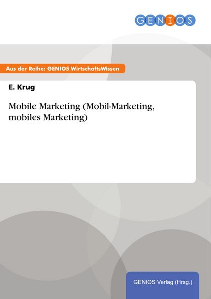 Produktbild: Mobile Marketing (Mobil-Marketing, mobiles Marketing)