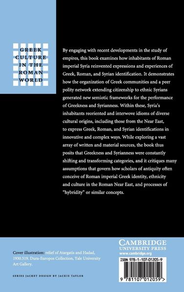 Produktbild: Syrian Identity in the Greco-Roman World