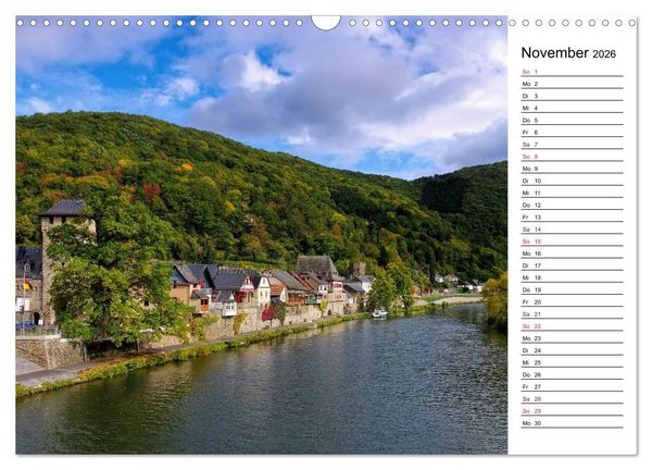 Produktbild: Die Lahn - Zauberhafte Orte rund um Limburg (Wandkalender 2026 DIN A3 quer), CALVENDO Monatskalender