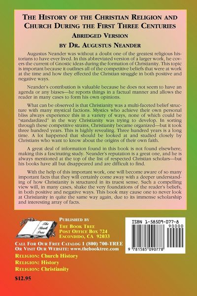 Produktbild: The History of the Christian Religion and Church During the First Three Centuries