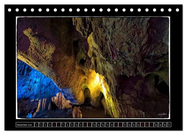 Produktbild: Tropfstein Dechenh&ouml;hle (Tischkalender 2026 DIN A5 quer), CALVENDO Monatskalender