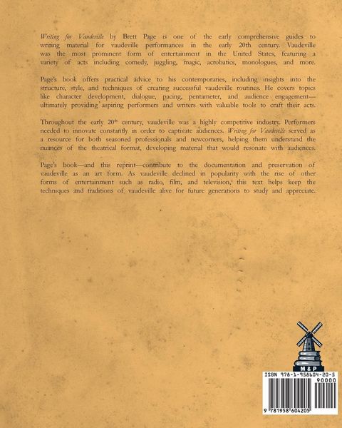 Produktbild: Writing for Vaudeville