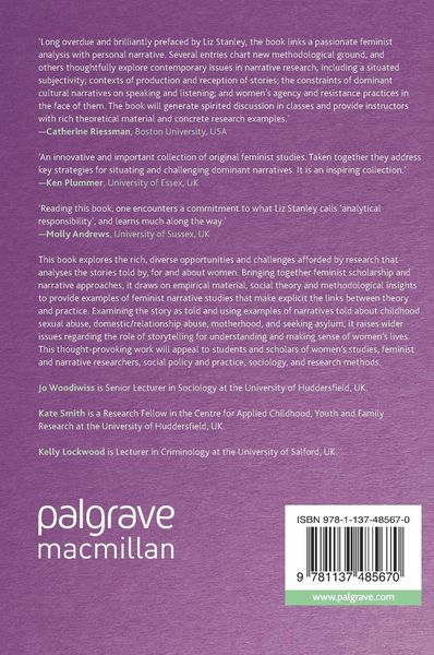 Produktbild: Feminist Narrative Research