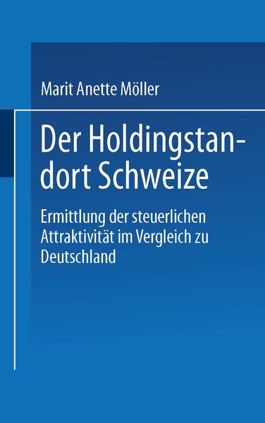 Produktbild: Der Holdingstandort Schweiz