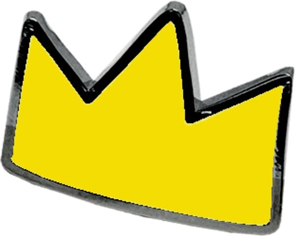 Produktbild: Gru&szlig;karte mit Wegbegleiter-Pin &ndash; Du bist 1. Klasse / Hurra, du bist ein Schulkind!