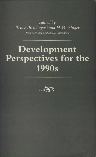 Produktbild: Development Perspectives for the 1990s
