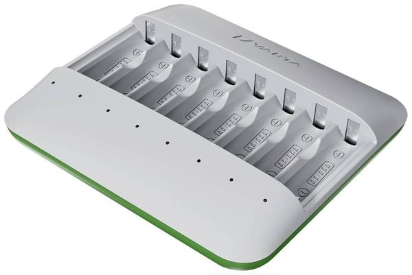 Varta Eco Charger Multi Rundzellen-Ladegerät NiMH Micro (AAA), Mignon (AA)