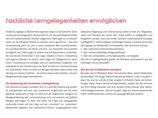 Produktbild: 52 Blitzideen: Mathe