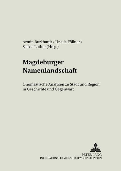 Produktbild: Magdeburger Namenlandschaft
