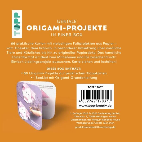Produktbild: 66x Origami. Kartenset