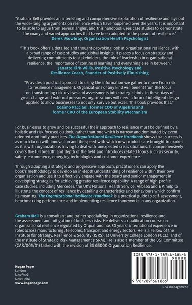 Produktbild: The Organizational Resilience Handbook