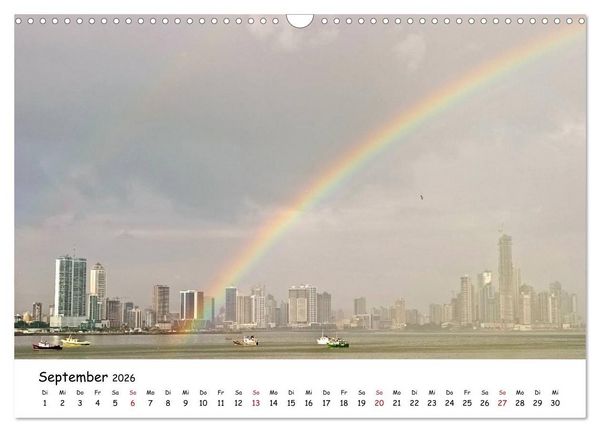 Produktbild: Panama - Finanzwelt und Naturparadies (Wandkalender 2026 DIN A3 quer), CALVENDO Monatskalender