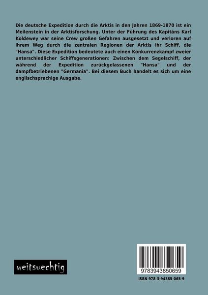 Produktbild: The German Arctic Expedition of 1869-1870