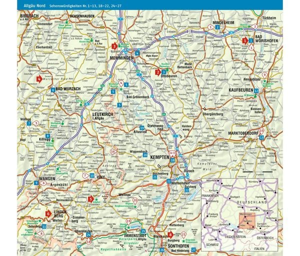 Produktbild: ADAC Reiseführer Allgäu