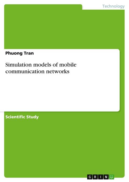 Produktbild: Simulation models of mobile communication networks