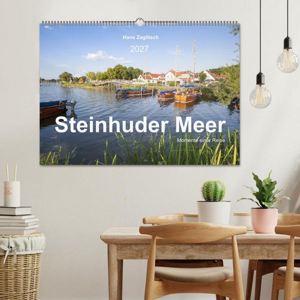 Produktbild: Steinhuder Meer - Momente einer Reise (Wandkalender 2027 DIN A2 quer), CALVENDO Monatskalender