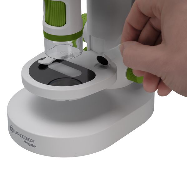 Produktbild: Breser Junior 16461 - Digitales Mikroskop und Handmikroskop mit 7-Bildschirm, von 10x bis 200x Vergr&ouml;&szlig;erung, Zubeh&ouml;r