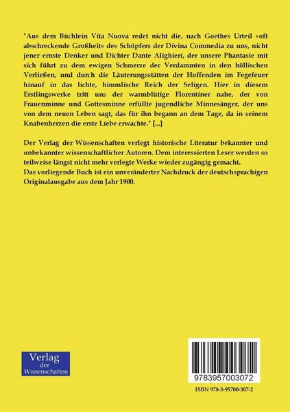 Produktbild: Neues Leben - vita nuova