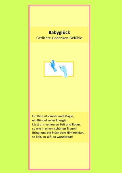 Produktbild: Babygl&uuml;ck